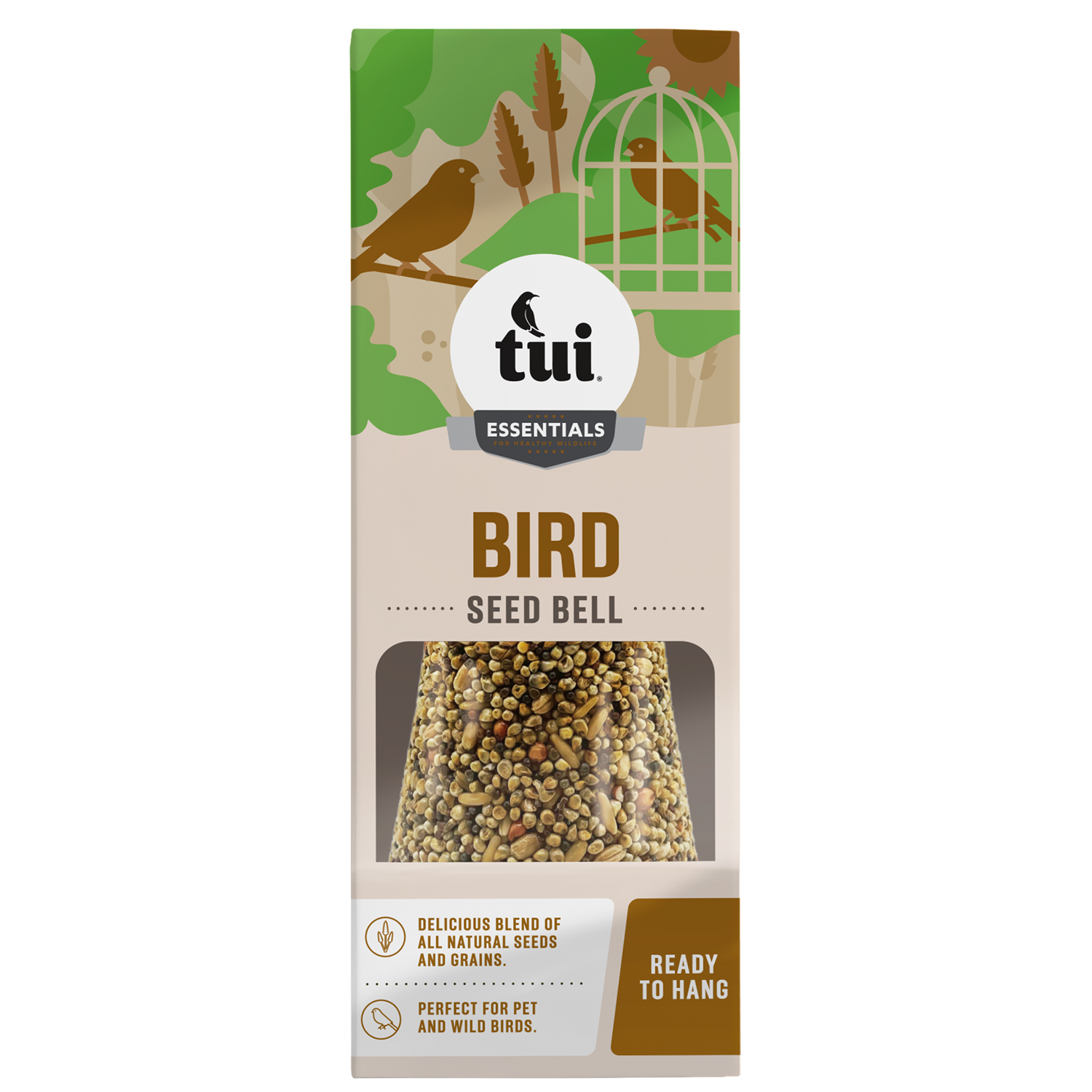 Tui Bird Seed Bell