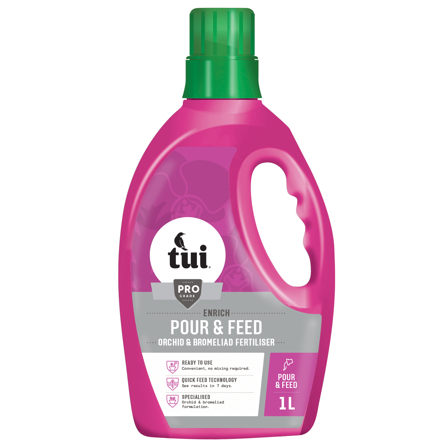 Tui Enrich Pour & Feed Orchid & Bromeliad Fertiliser 