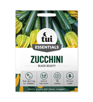 Tui Zucchini Seed - Black Beauty