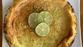 Monique's Lime & Ginger Cheesecake